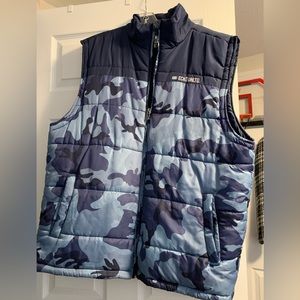 Ecko unlimited XXL men's camo blue vest